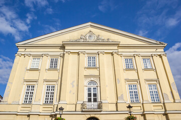 Fototapeta na wymiar Front facade of the Crown Tribunal in Lublin, Poland