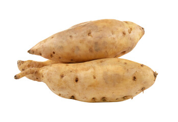 Sweet potato isolated on  transparent png