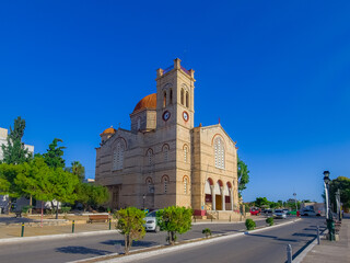 Fototapeta na wymiar Ekklisia Isodia Theotokou Church