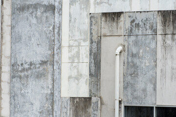 Concrete wall of building construction for abstract background. 