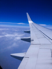 Fototapeta premium wing of airplane