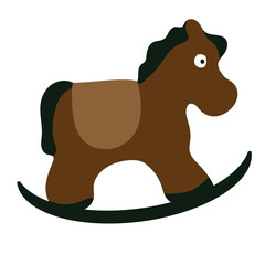 horse toy illustration