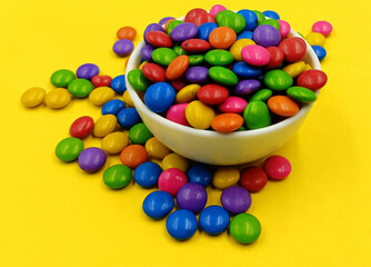 Sugar Coated Chocolate Gems Candy