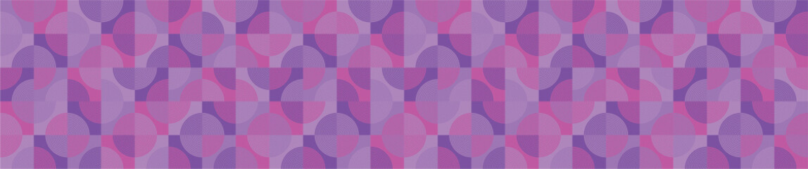 Geometric seamless purple pattern. Vector illustration.