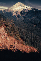 Landscape of Mt Hood