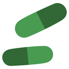 Spirulina healthy capsule 