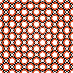 Multi color seamless abstract pattern. Background and backdrop. Multi Colored. Colorful ornamental design. Colored mosaic ornaments. Vector graphic illustration. EPS10.