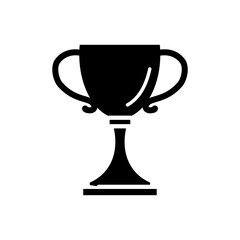 cup, trophy award - vector illustration, icon