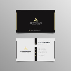 Modern professional business card Premium Vector