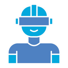 User Glyph Two Color Icon