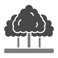 Nature Greyscale Glyph Icon