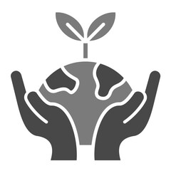 Environment Greyscale Glyph Icon