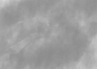 水彩風のグレーのもやもやした淡い背景素材