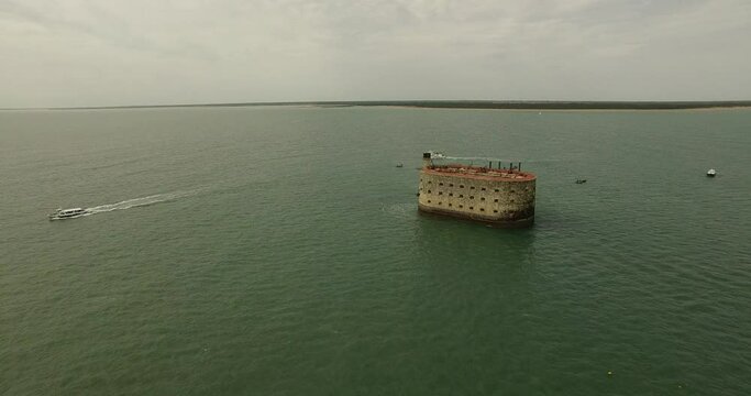 Fort Boyard - Vue A&eacute;rienne - Charente Maritime