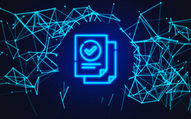 Secure information files placed on the Internet.