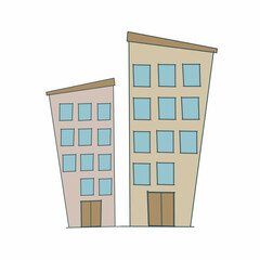 illustration of building