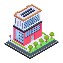 Grab this amazing isometric icon of house 