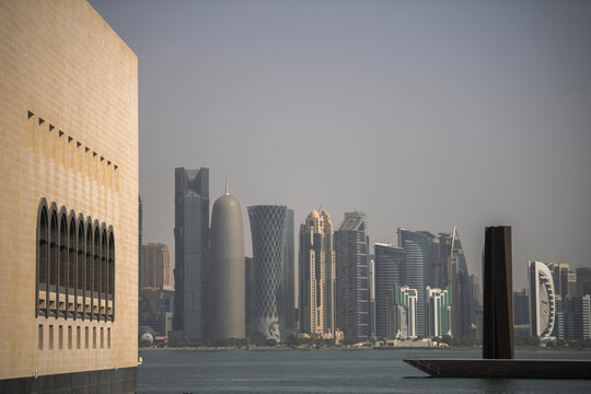 Doha, Qatar - March 05, 2022 : Museum of Islamic Art.
