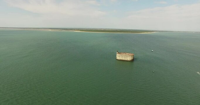 Fort Boyard - Vue A&eacute;rienne - Charente Maritime
