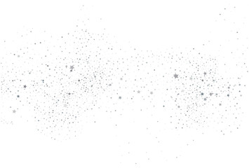 Light silver glitter confetti background. White festive texture.