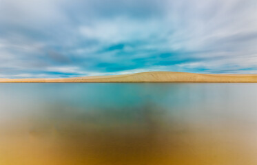 Paisagem natural em lençois maranhenses