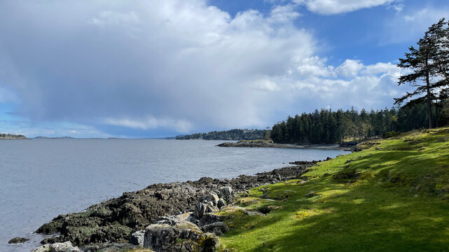 Nanoose Bay on the East Coast of Vancouver Island in British Columbia, Canada	