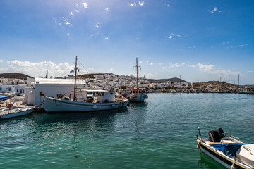 Fototapeta premium Mittags am Hafen