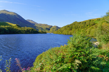 Loch Eilt landscape in the Lochaber region