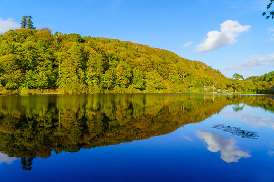 Llyn Mair lake, in Snowdonia National Park