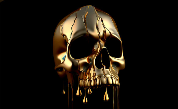 Golden Skull wallpaper by illes1010  Download on ZEDGE  681d