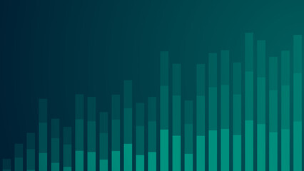 Abstract graph chart of stock market trade background.
