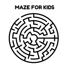 vector, shape, circle, element, pattern, maze, maze for kids, maze for kids ages 4-8, kids puzzle, puzzle