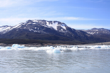 lake and mountains