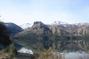 lake in the mountains