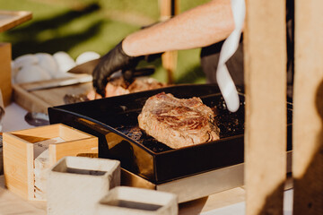 Côte de boeuf à la plancha