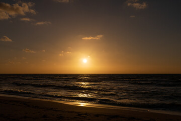 Sonnenuntergang am Meer