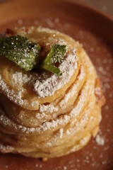 beignets de pomme au four