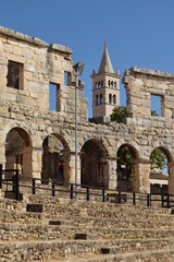 Roman amphitheater Pula