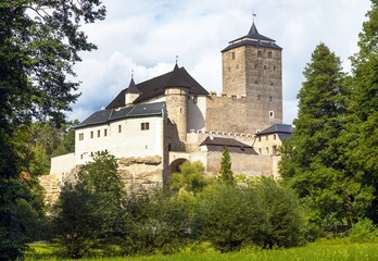 Fototapeta na wymiar hrad Kost Castle Bohemian paradise Czech Republic