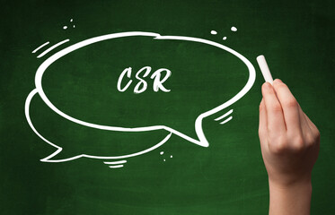 Hand drawing abbreviation concept