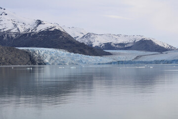 lake in the winter