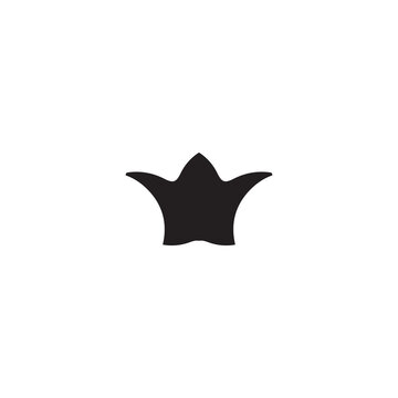 Joker hat icon. Simple style event poster background symbol. Event company brand logo design element. Joker hat t-shirt printing. Vector for sticker.