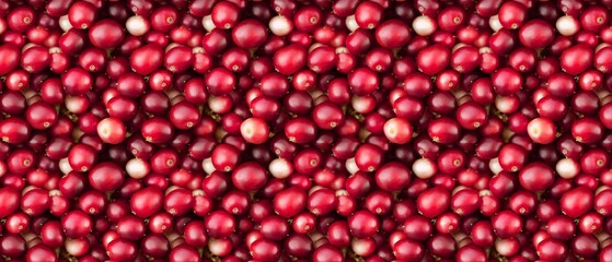 Fresh organic cranberries seamless texture background wallpaper, fresh organic cranberry texture pattern