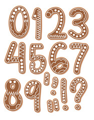 Christmas Cookie Alphabet Letter Set