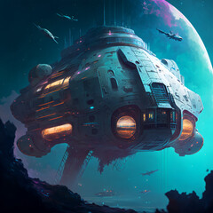 Naklejka premium Starship Sorun 5