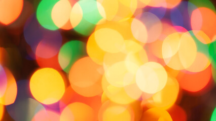 Christmas Lights - Holiday Background