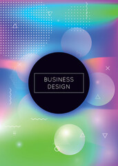 Geometric Shape. Tech Ultraviolet Magazine. Vibrant Dots. Space Graphic. Motion Flyer. Blue Soft Fluid. Minimalist Design. Holographic Presentation. Violet Geometric Shape