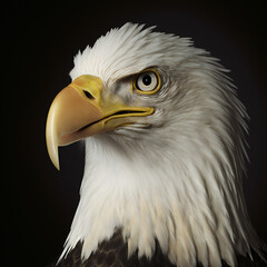 Obraz premium bald eagle portrait