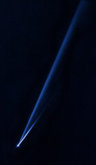 Self-destruction of an asteroid, falling and leaving behind dusty trail. Digitally enhanced. Elements of this image furnished by NASA.