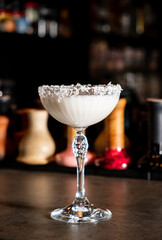 tasty cocktail in the bar